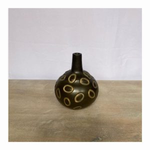 Jarrón Madera Tallado RTA058