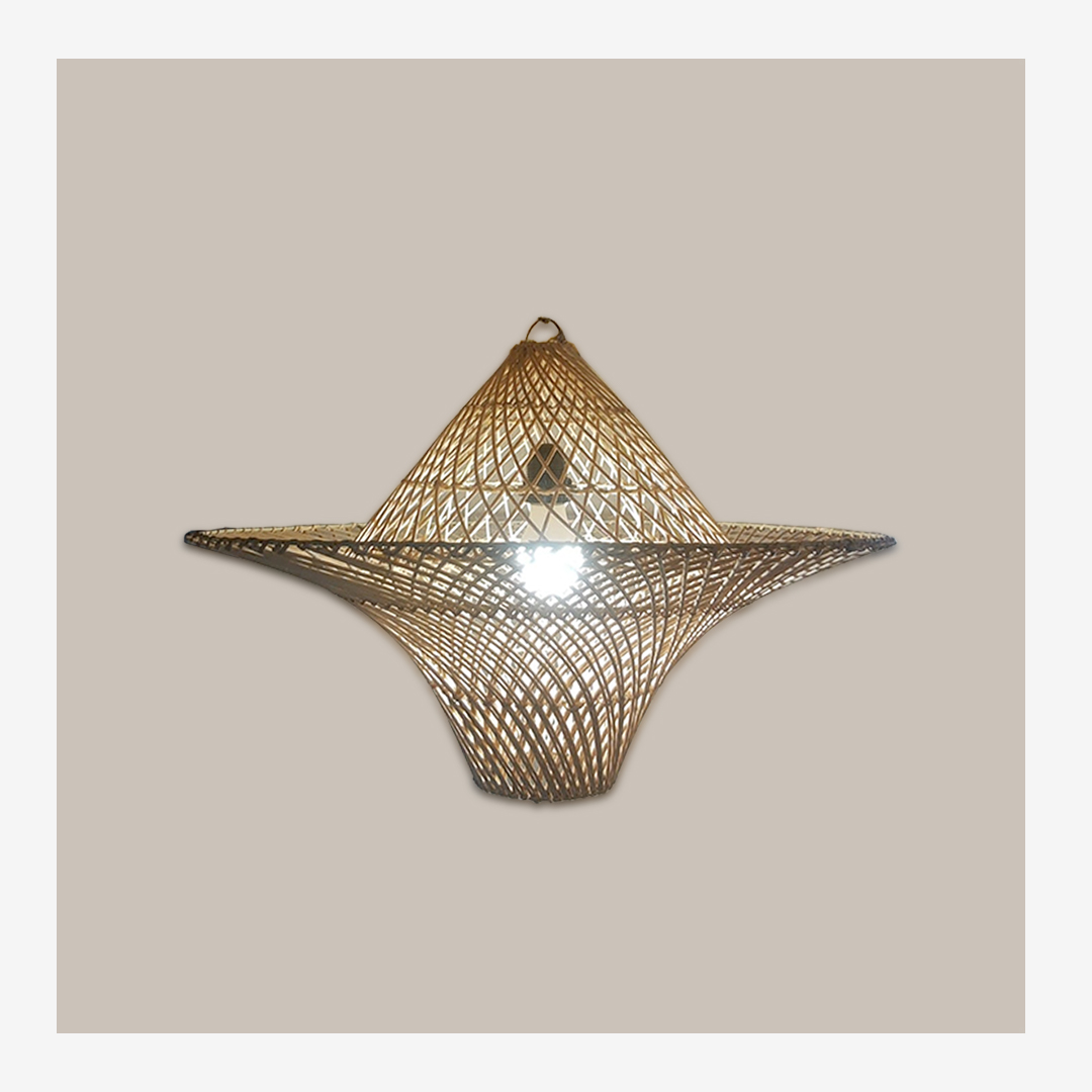 Lampara de Techo en Rattan REF.0114.4-15