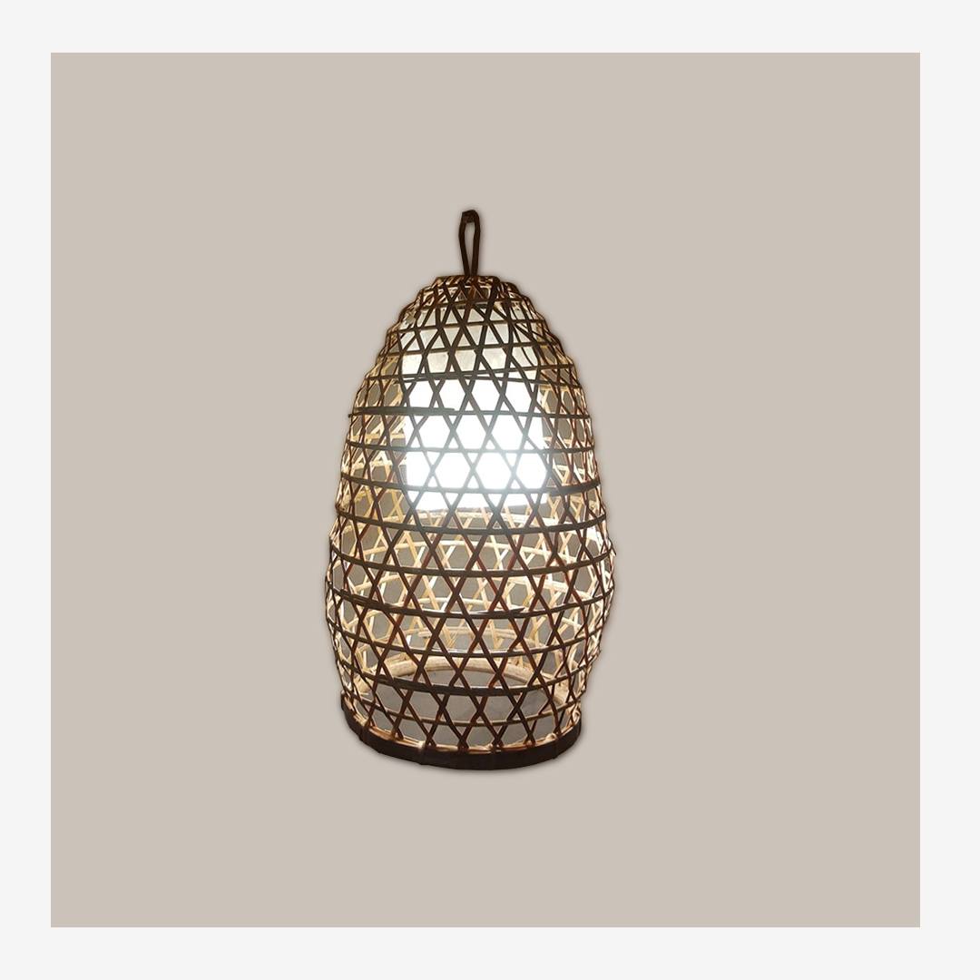 Lámpara de Techo en Rattan REF.0114.4-18