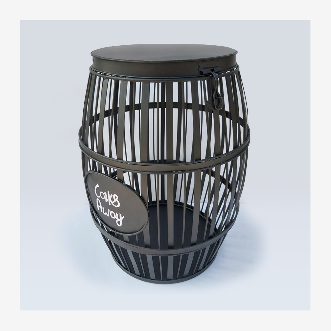 Mesa Auxiliar Tipo Barril Ref.MAC 40414