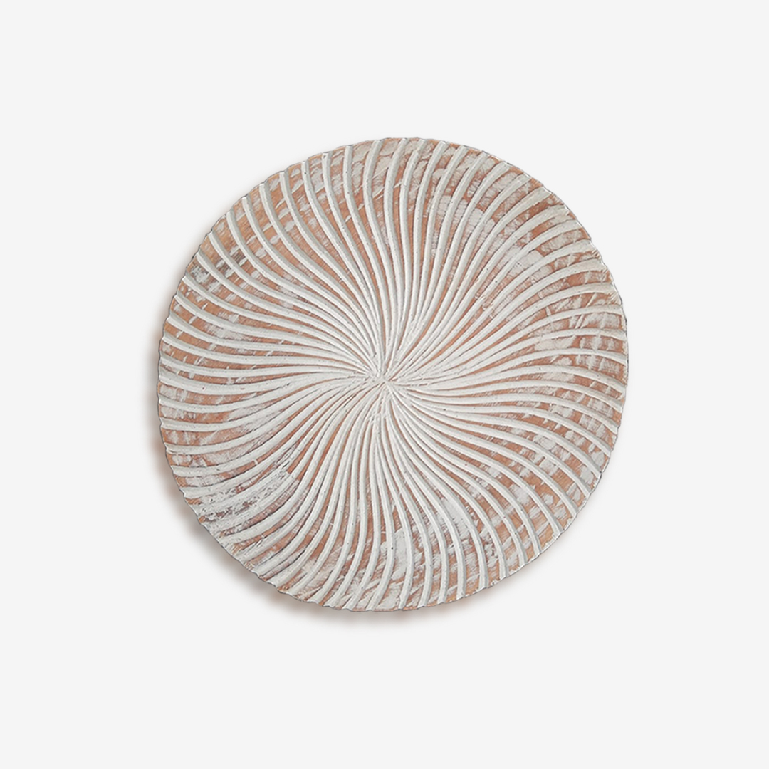 Plato Tallado en Madera Ref.0114.3-26