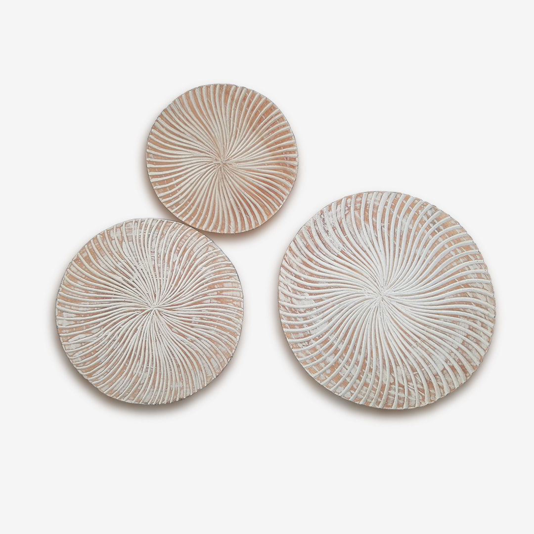 Plato Tallado en Madera Ref.0114.3-26 - Imagen 2