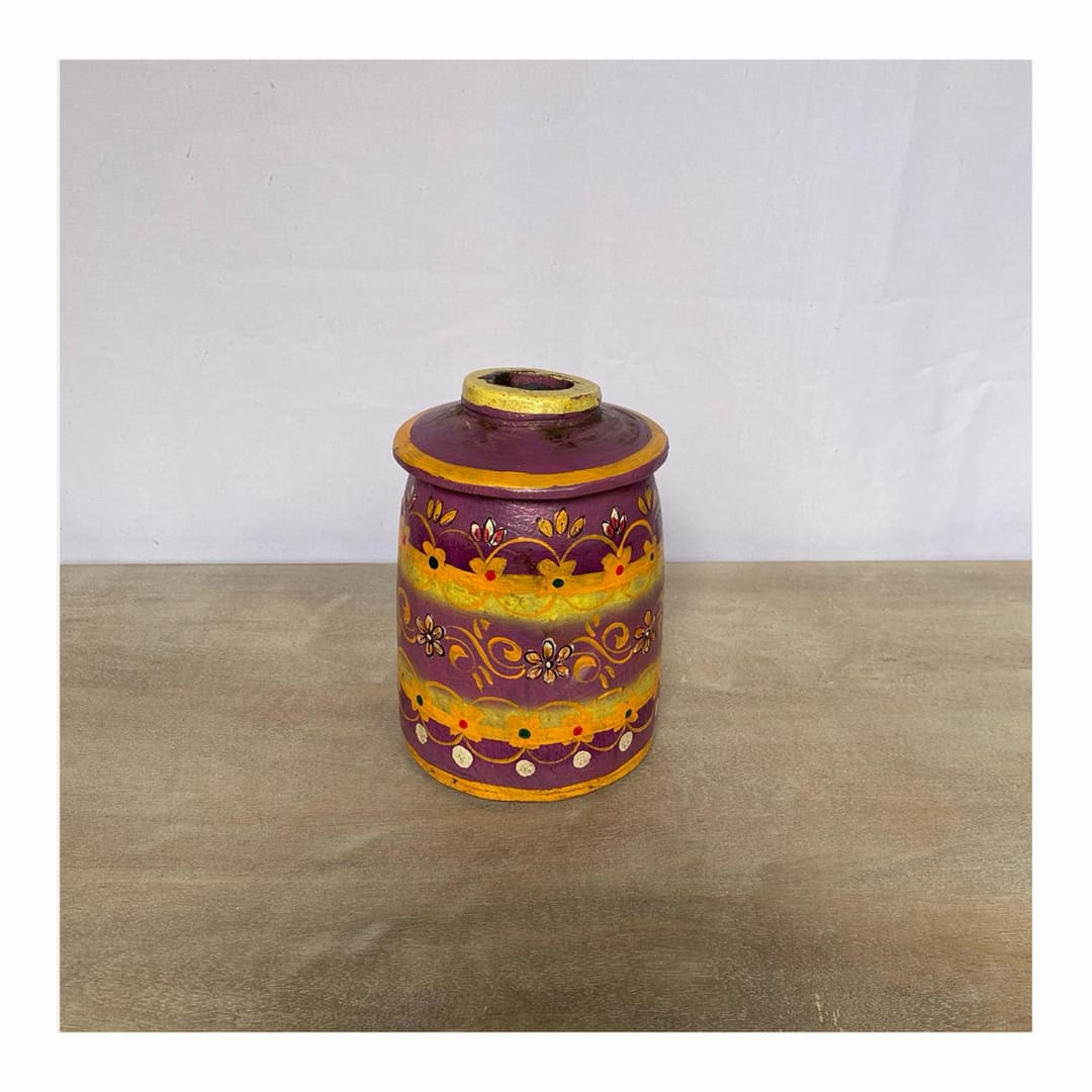 Jarrón en Madera Ref.DSC03393B - Imagen 2