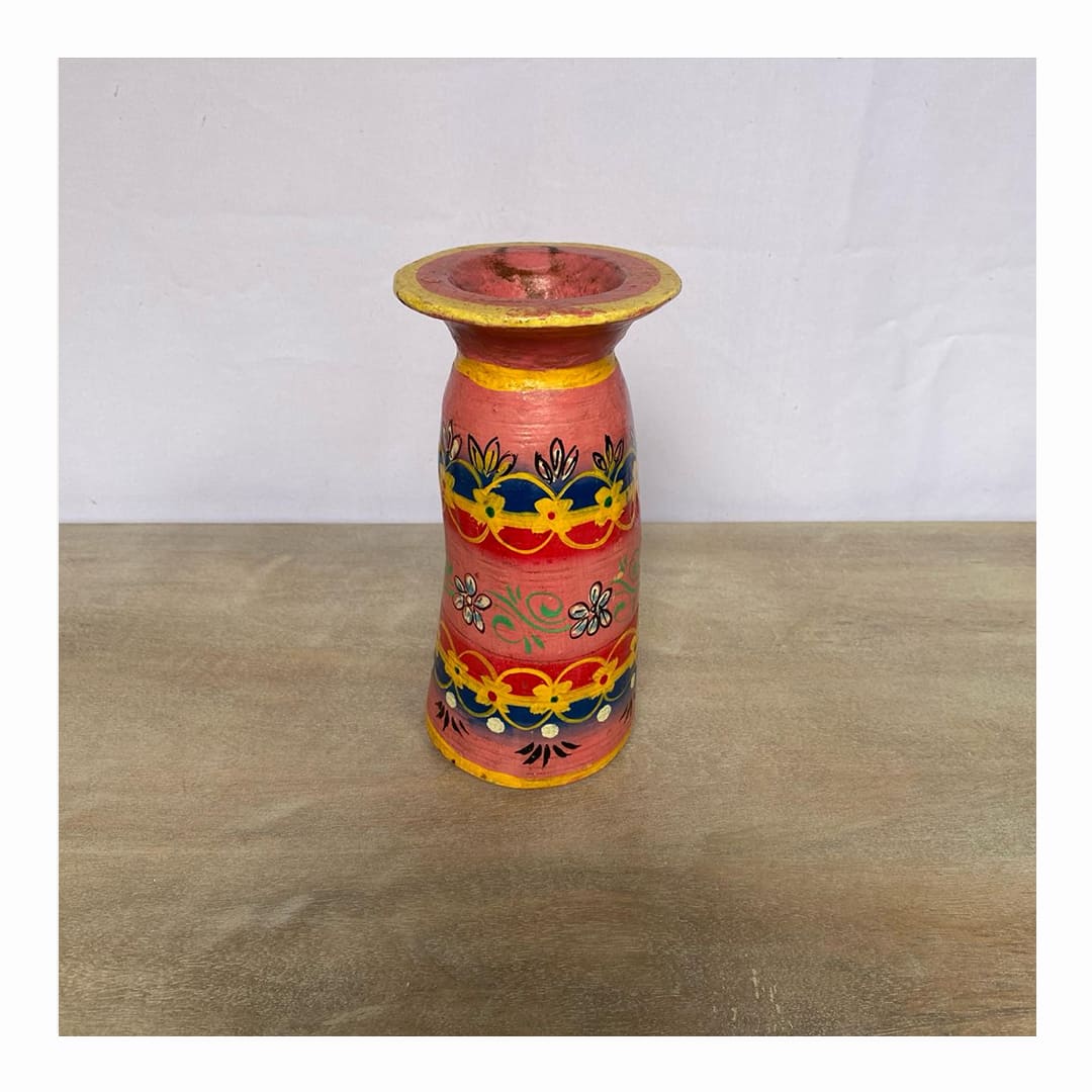 Jarrón en Madera Ref.DSC03393C