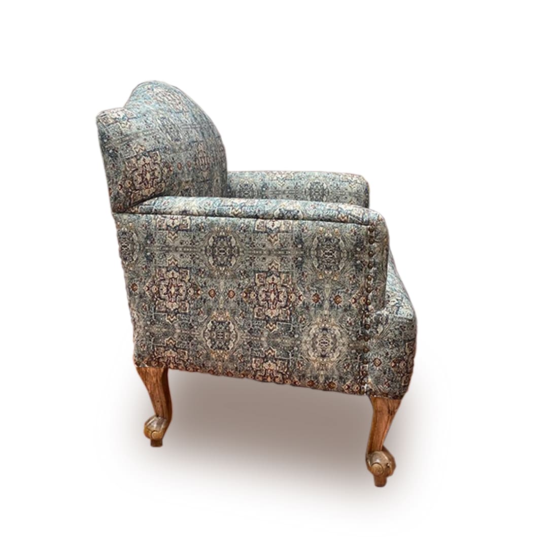 Poltrona Tapizada de India Ref.1022#18 - Imagen 2