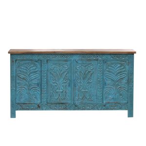 Bife de India Tallado en Madera Ref.CAC-414