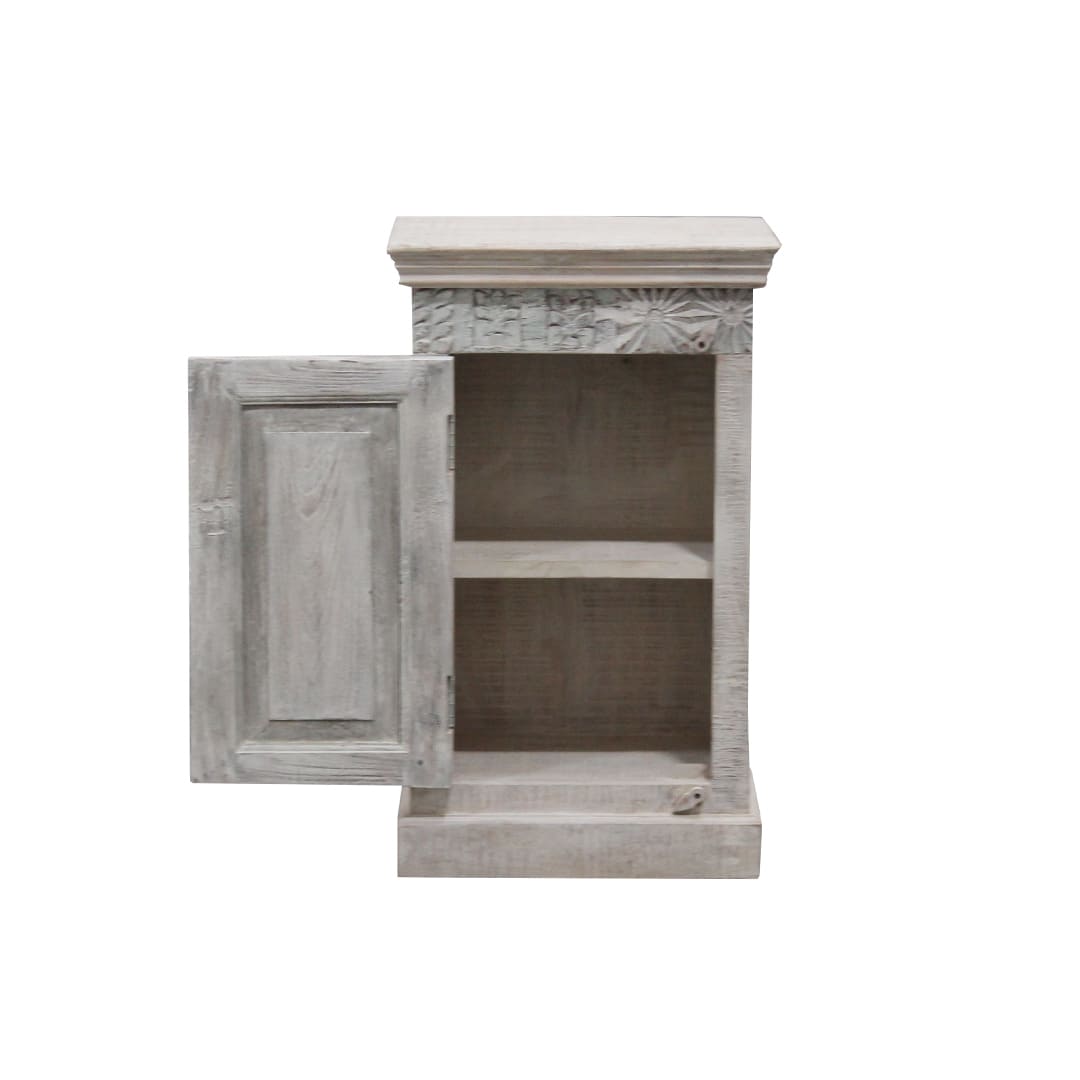 Mesa Auxiliar Tallada en Madera Ref.CAC-222 - Imagen 2