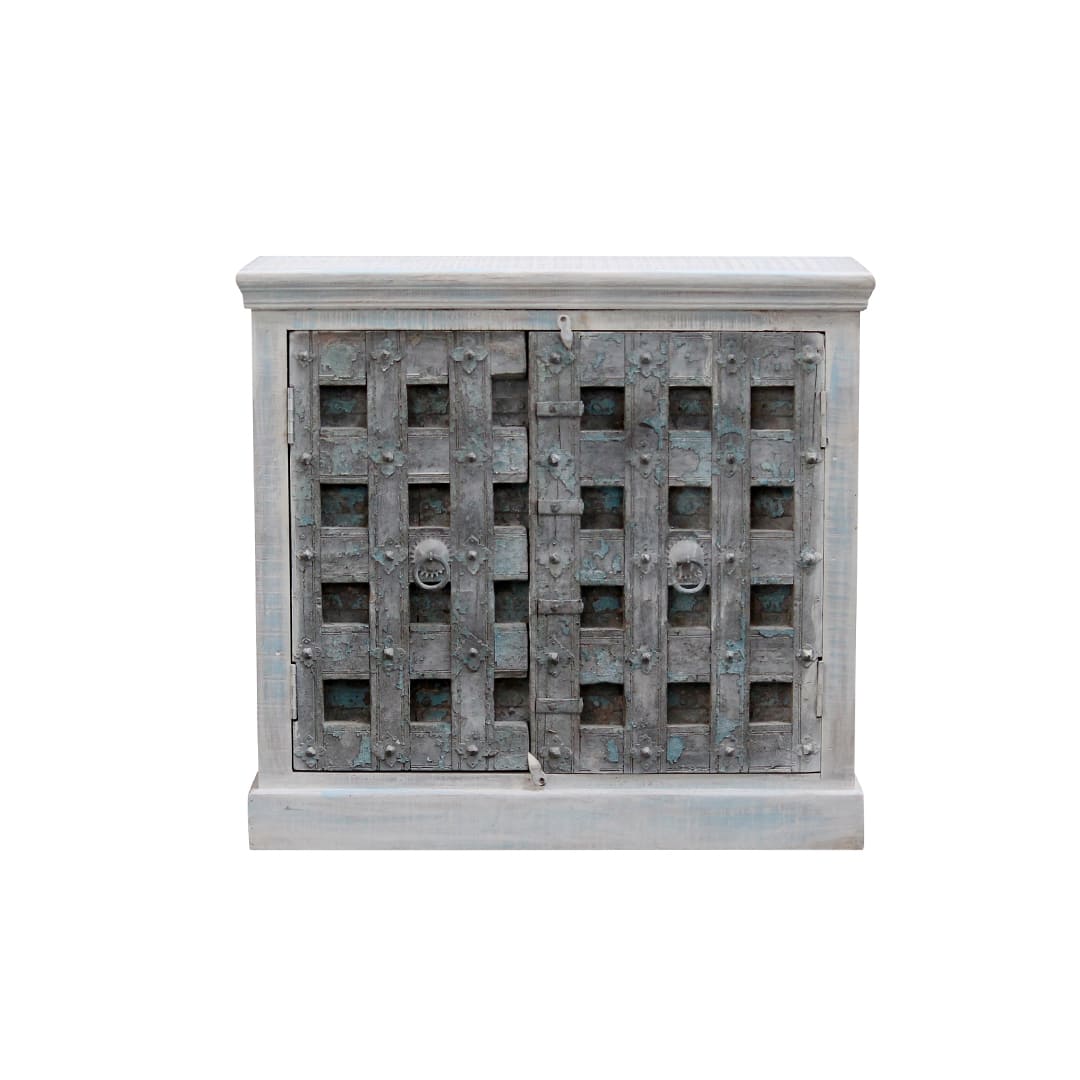 Gabinete de India Tallado en Madera Ref.CAC-490