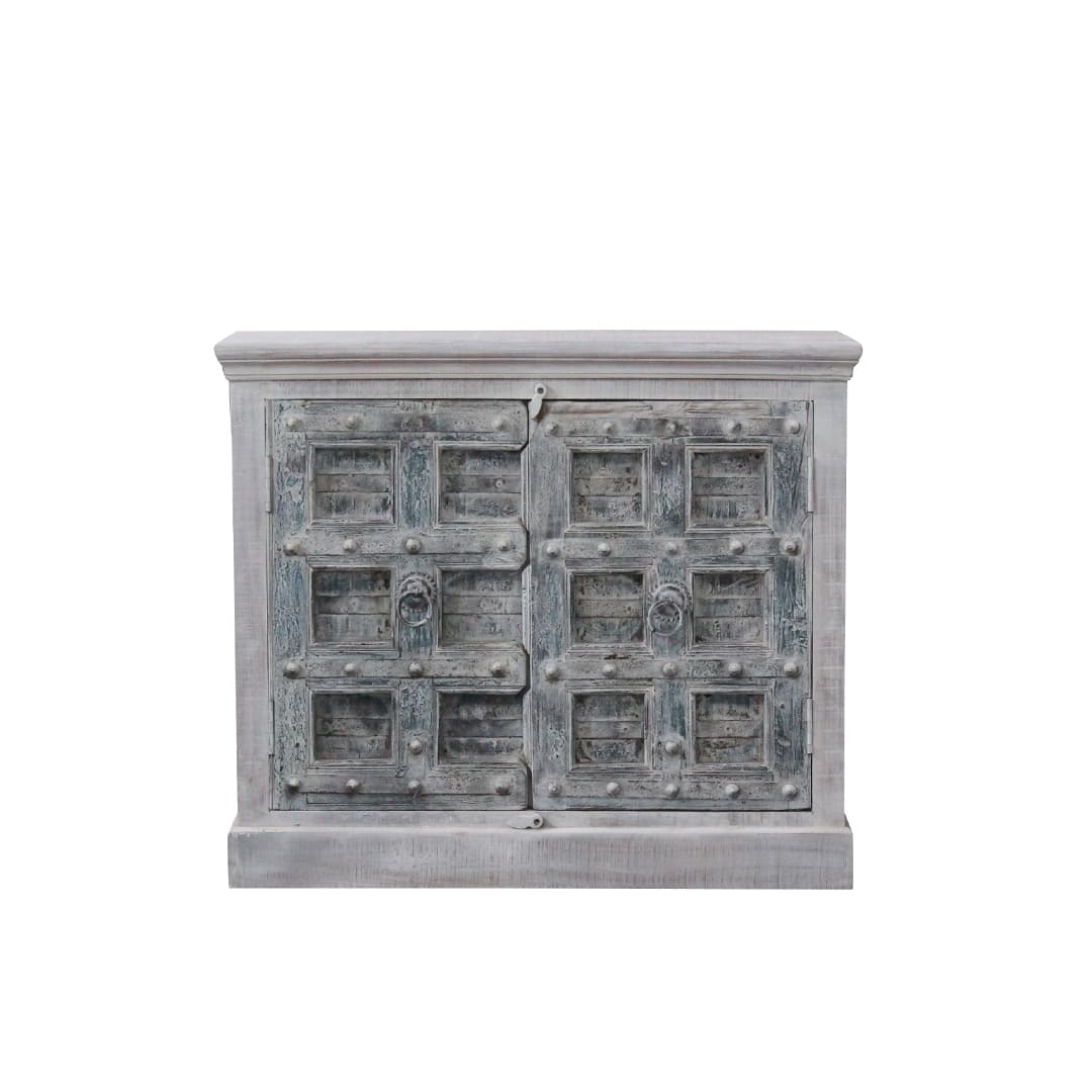 Gabinete de India Tallado en Madera Ref.CAC-777