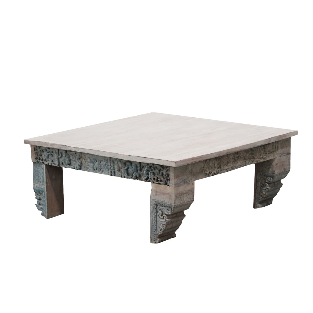 Mesa de Centro Tallada de India Ref.CAC-561-B