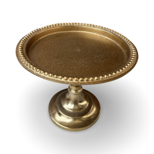 Tortero en aluminio dorado Ref.2220