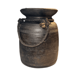 Jarrón en madera CAC-983