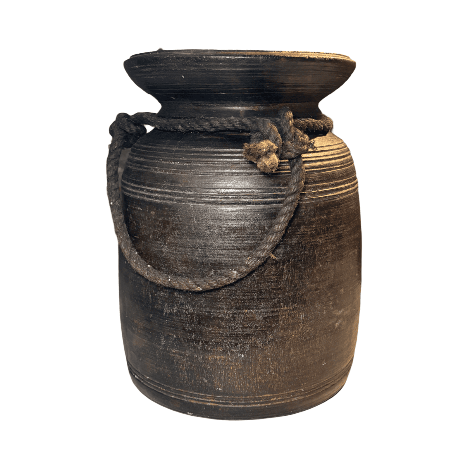 Jarrón en madera CAC-983
