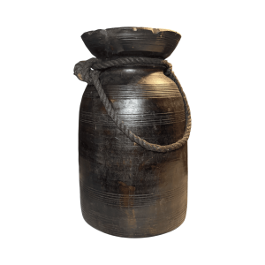 Jarrón en madera CAC-981